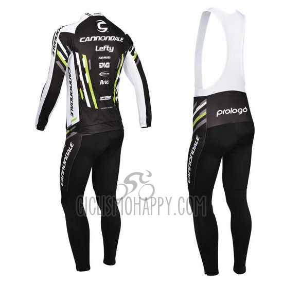 Cannondale Cycling Jersey Bib Tight 2013 Men Long Sleeve Black